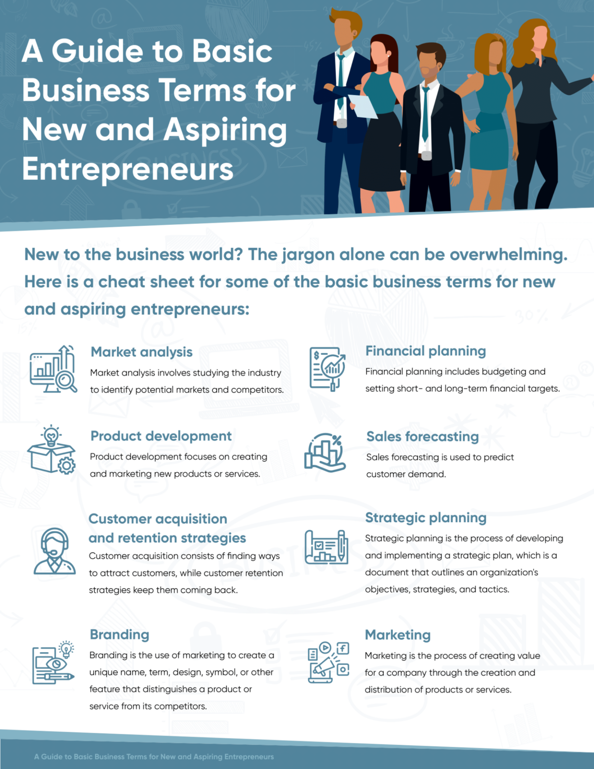 A Guide To Basic Business Terms For New And Aspiring Entrepreneurs